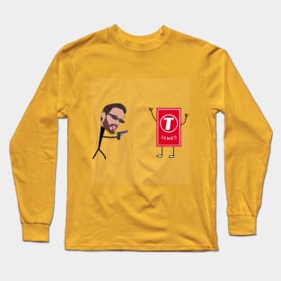 Pewdiepie VS T Series Long Sleeve T-Shirt